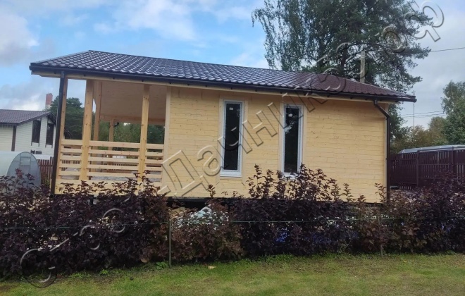 4 каркасный дом д–2, 9x9 м, 81 м², ленинградская область, выборгский район, посёлок советский (11)